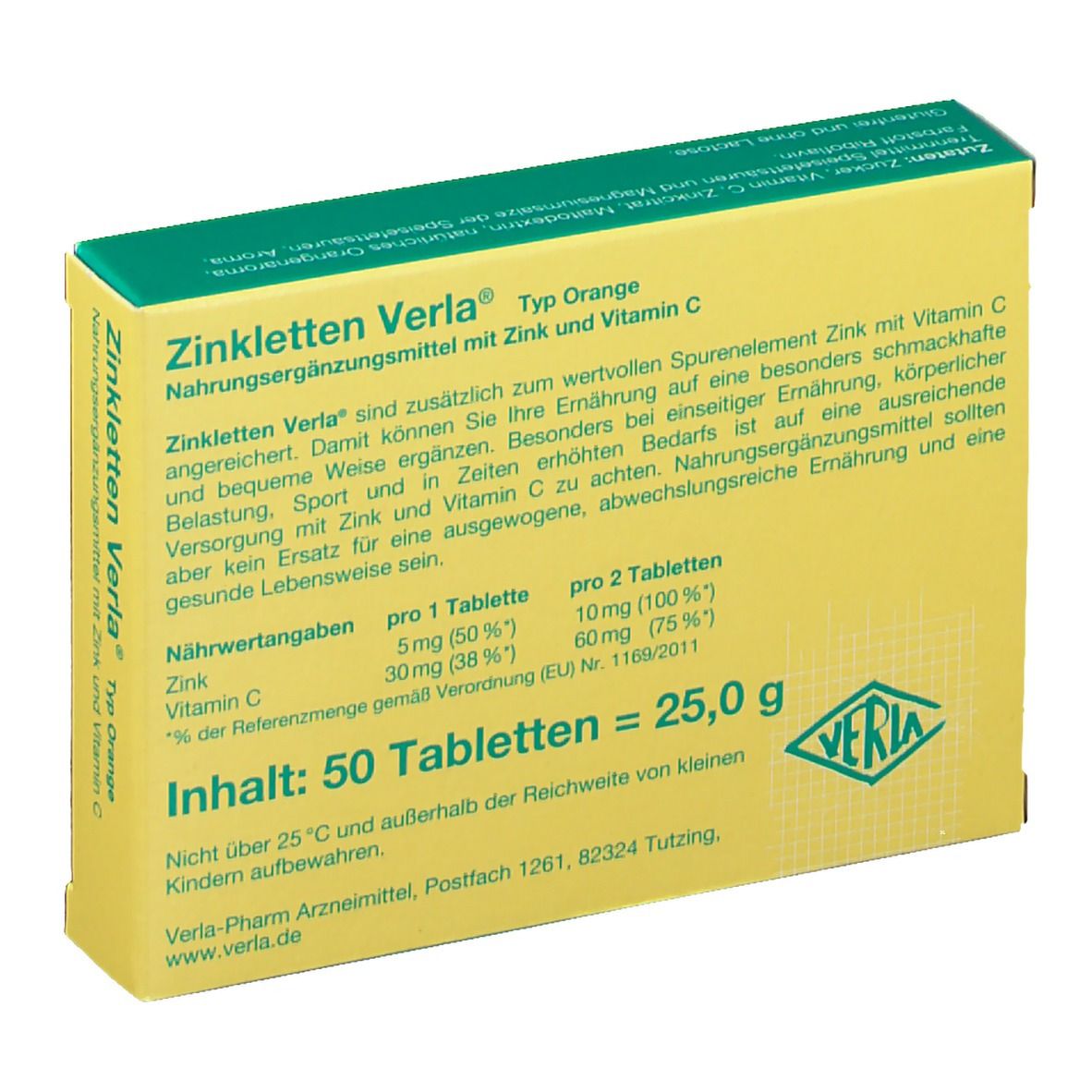 Zinkletten Verla® Orange