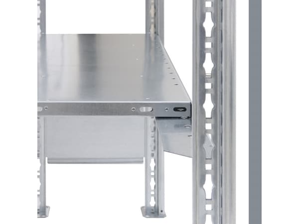 Følgesektion Boltless lagerreol, bjælker 2000x750x300 150 kg/hylde