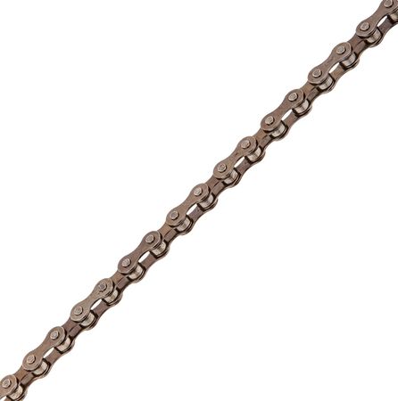 PC1 1-fach Kette für Nabenschaltungen  silber  1-fach