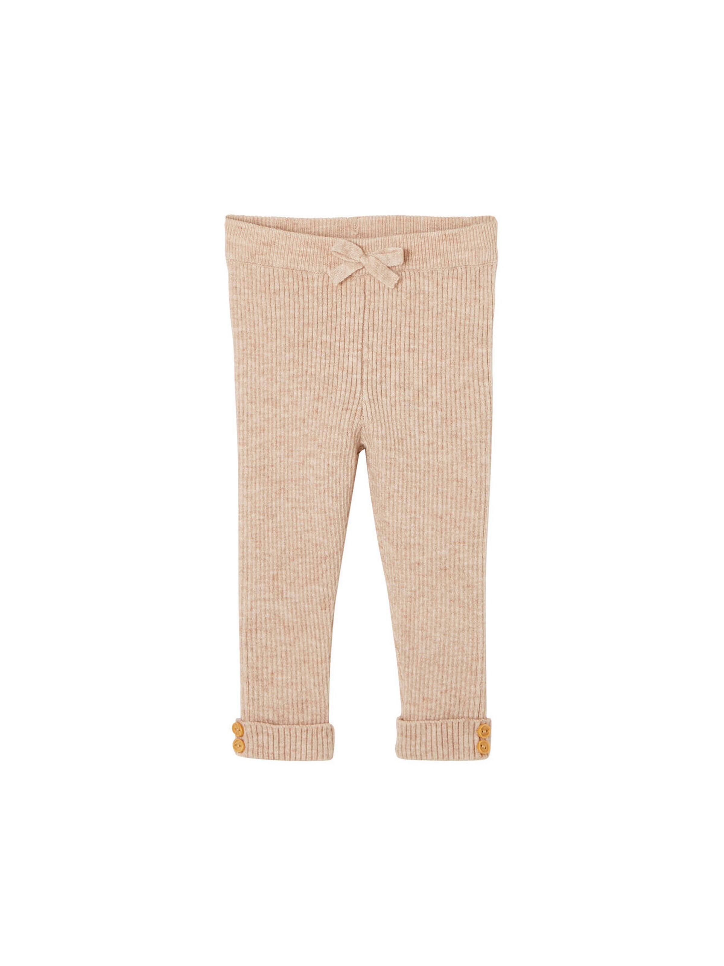Vertbaudet Baby Strick-Leggings beige