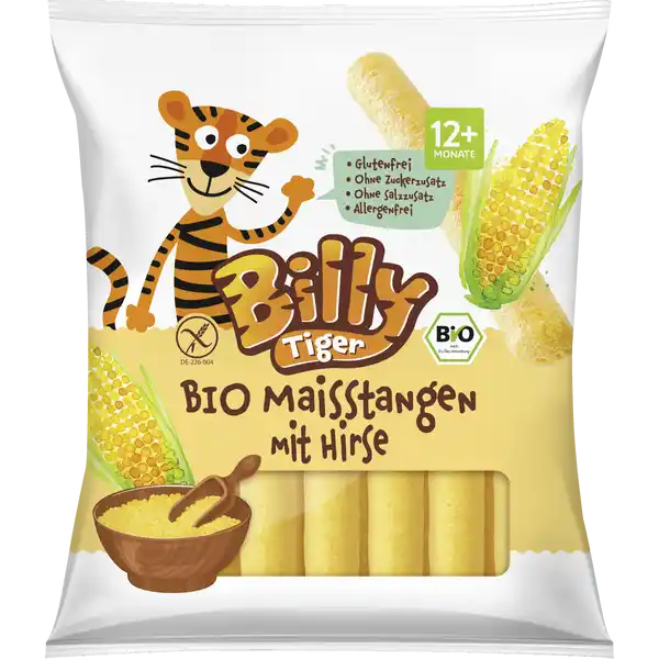 Bio Maisstangen mit Hirse