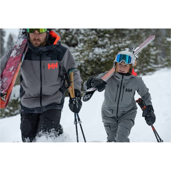 Veste de ski HELLY HANSEN POWDREAMER 2.0 JACKET CONCRETE