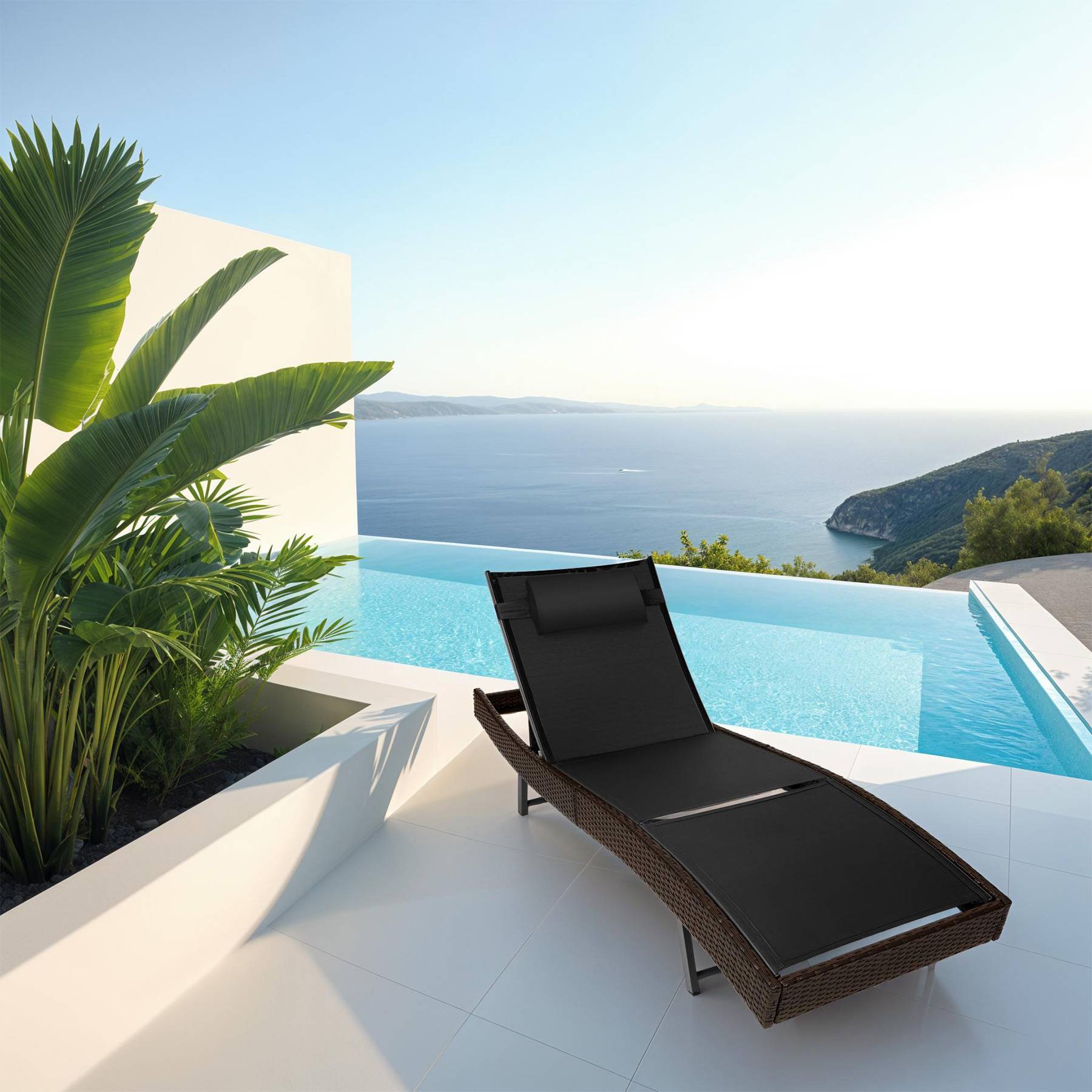 Rattan Sonnenliege Moana