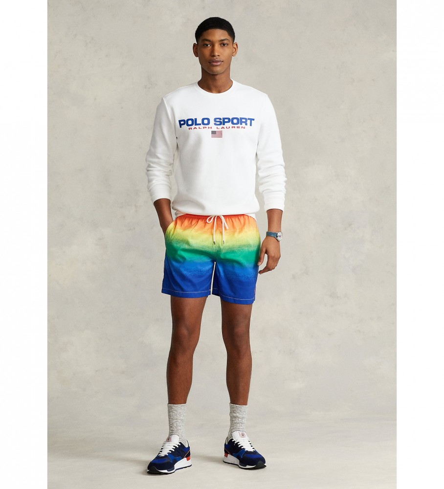 Moletom Ralph Lauren branco de lã
