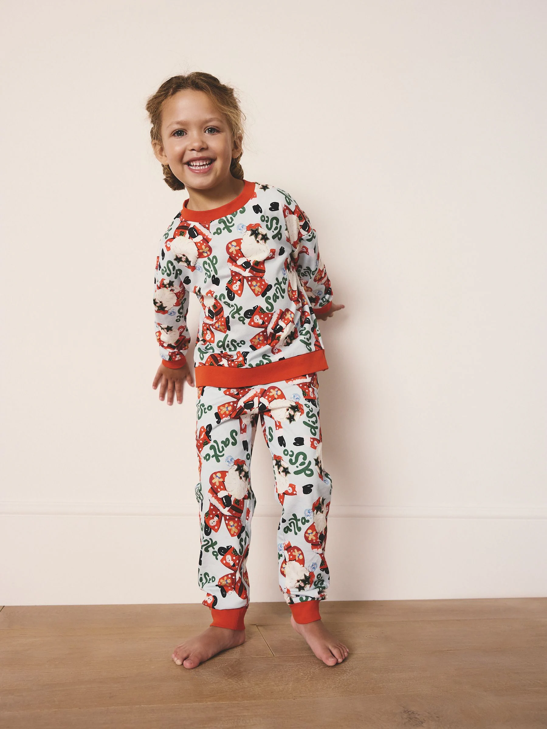 Eleanor Bowmer Red Disco Santa Pyjamas