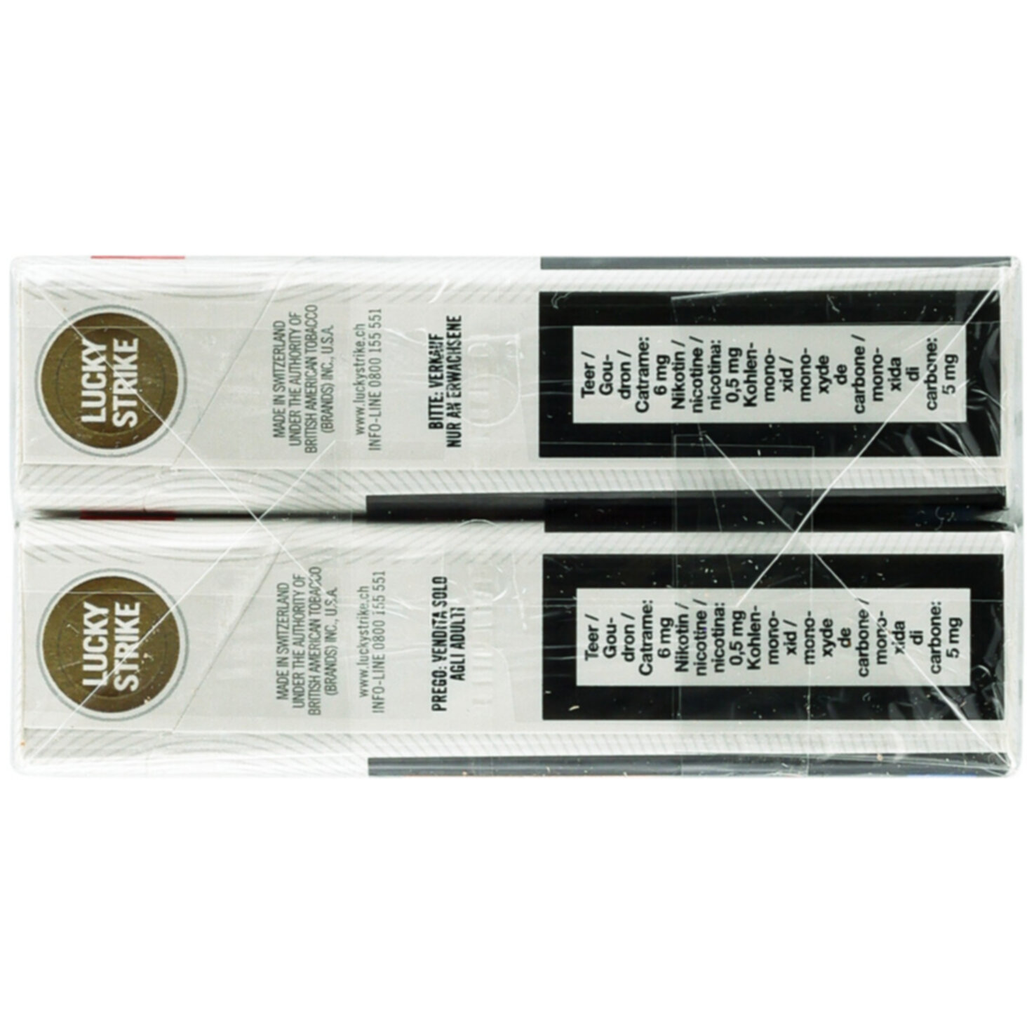 Lucky Strike Zigaretten Original Amber Box Stange