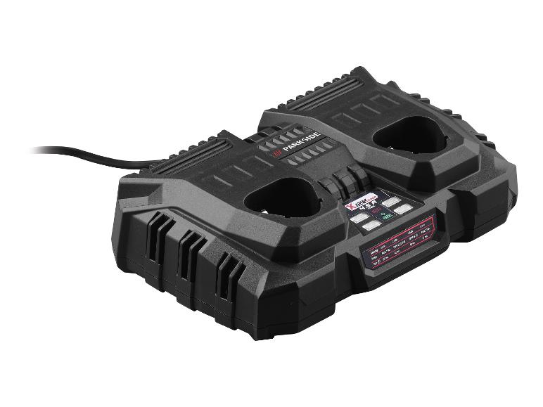Dubbele accu-oplader 12 V