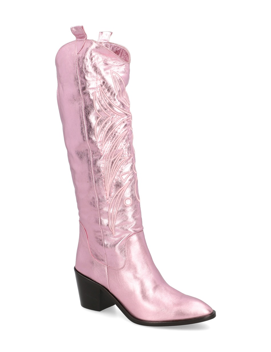 Glattleder Stiefel