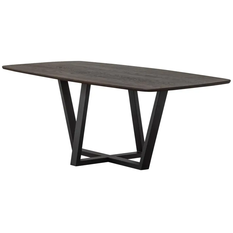 WOOOD Tablo Tafelpoot - Metaal - Zwart - 73x147x71