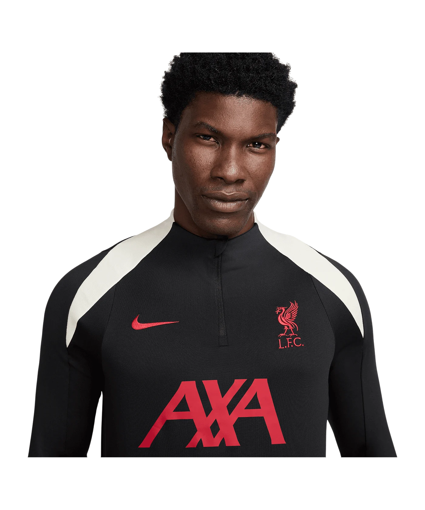 Nike FC Liverpool Strike Drill Top Sweatshirt Schwarz F013
