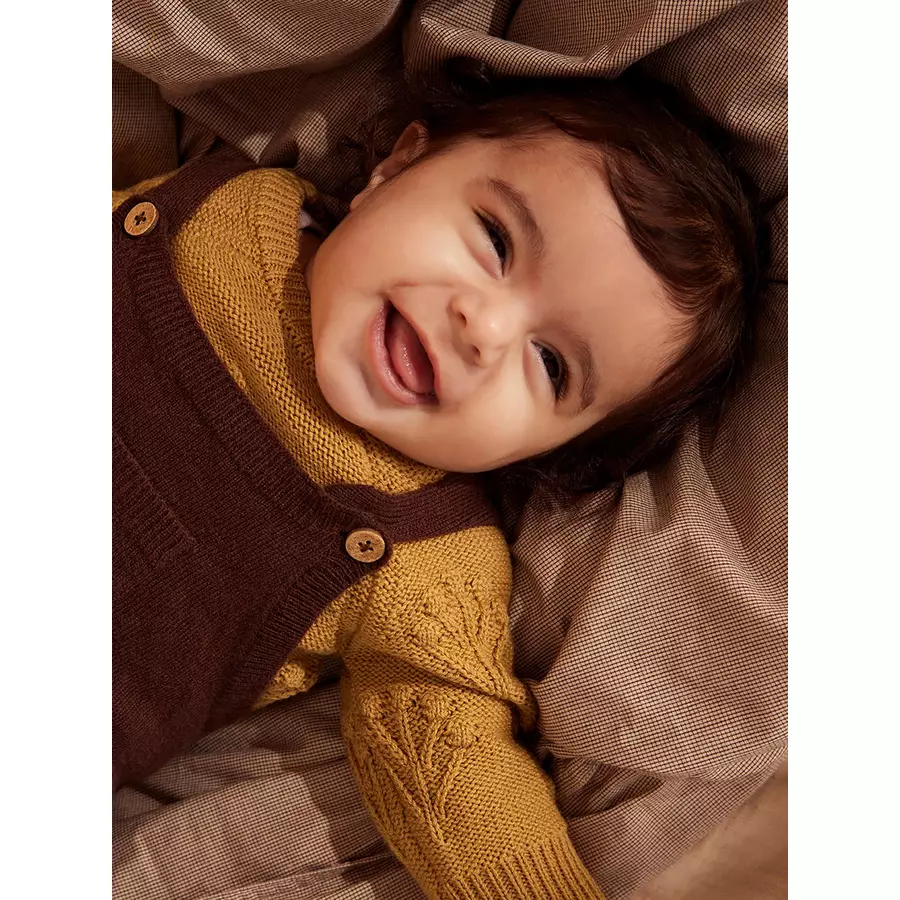 Lil'Atelier Strickpullover Nbfrubina Antelope