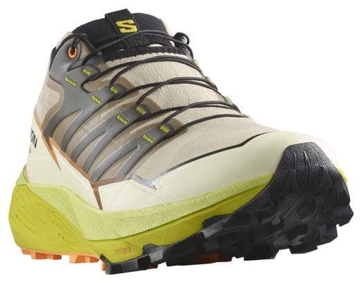Chaussures de Trail Running Salomon Thundercross Beige Jaune