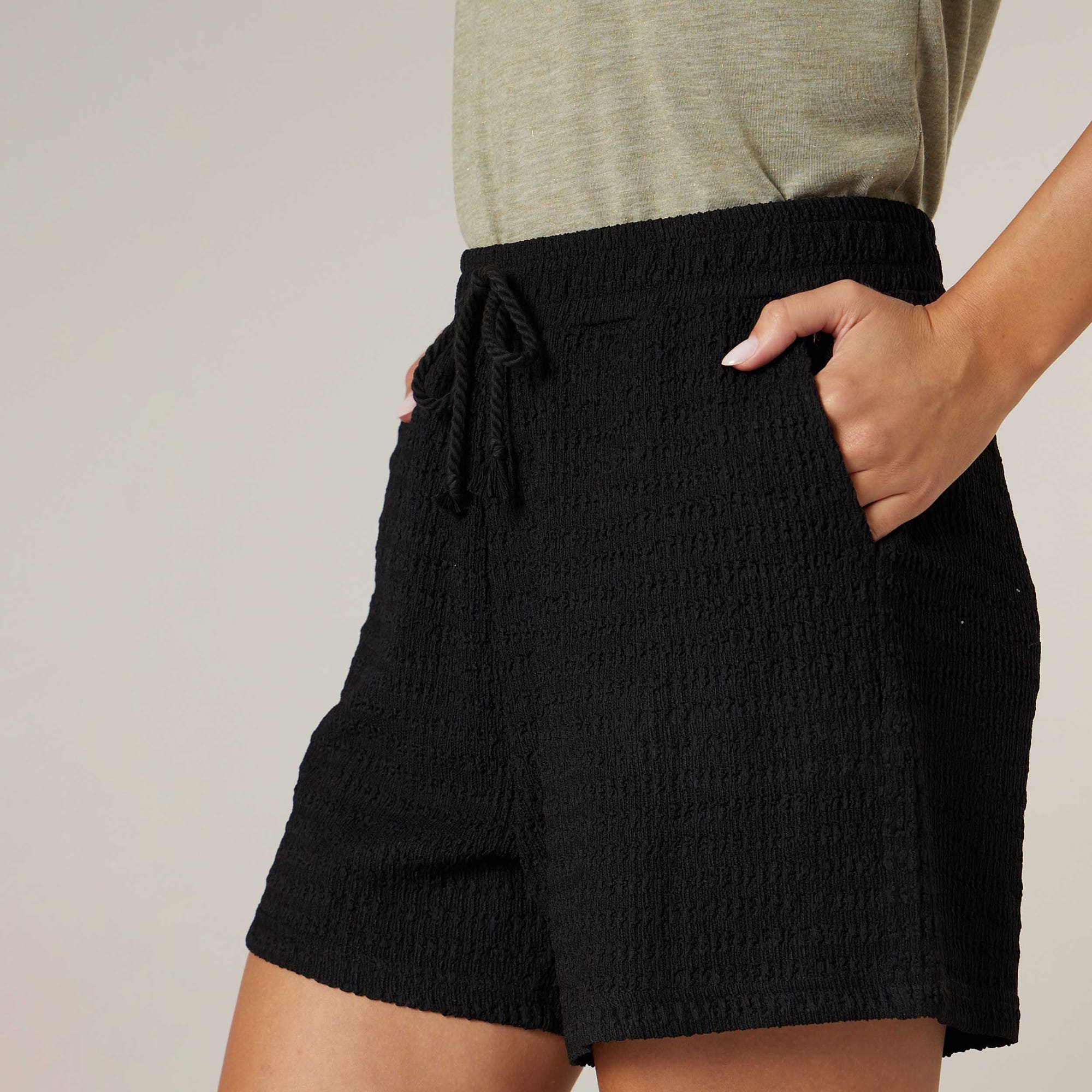 Short Femme noir