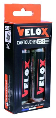 Dridge Velox CO2-CARD avec fil 25 grammes 2 sur blister 753715