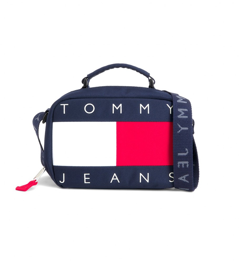 Bolsa de ombro Tommy Jeans azul-marinho para presentear
