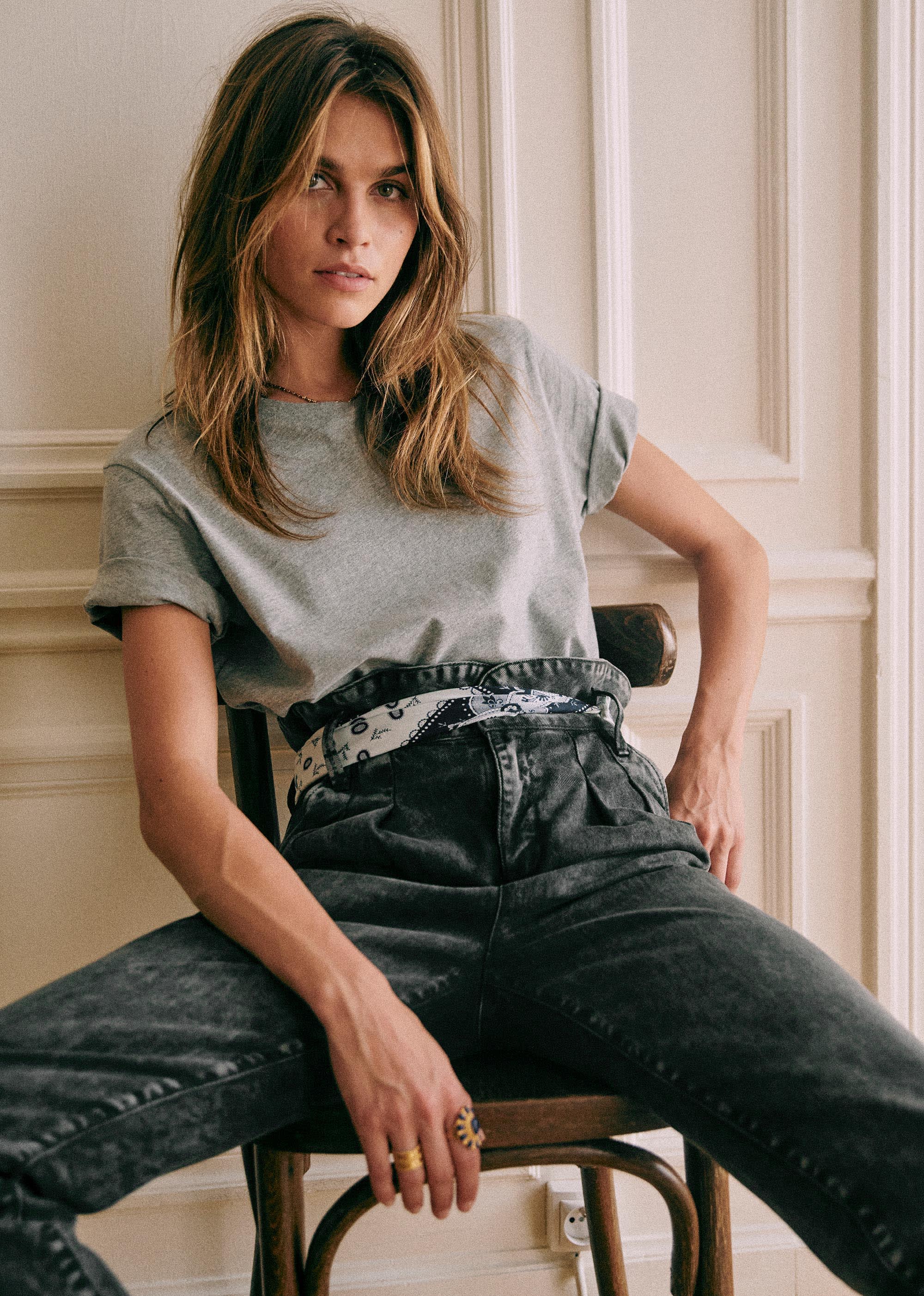 Pantalon Austin - Noir Délavé - E-SHOP/BAS Pantalons 5905600