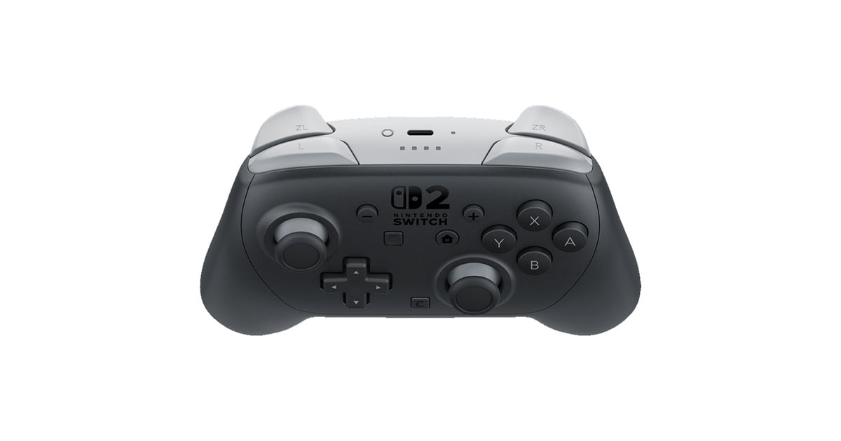 NintendoSwitch 2-Pro-controller  (Zwart, Bluetooth, NFC)