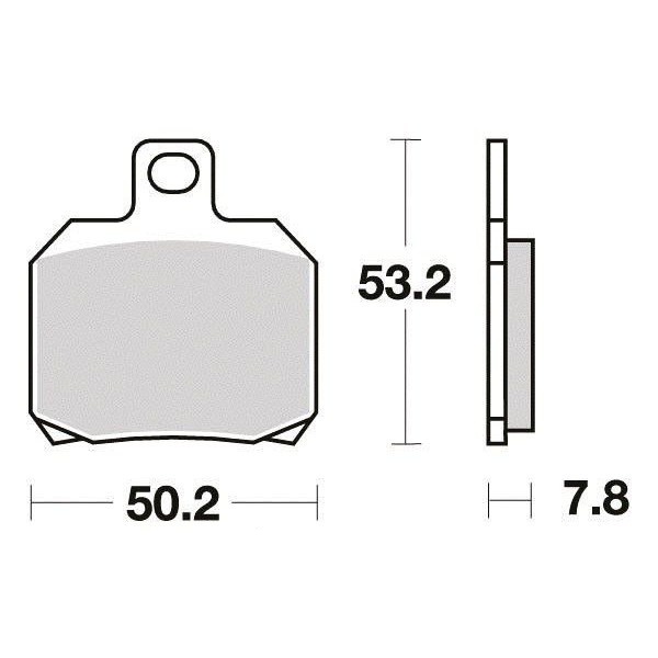 Sifam - Plaquettes de frein S1110N