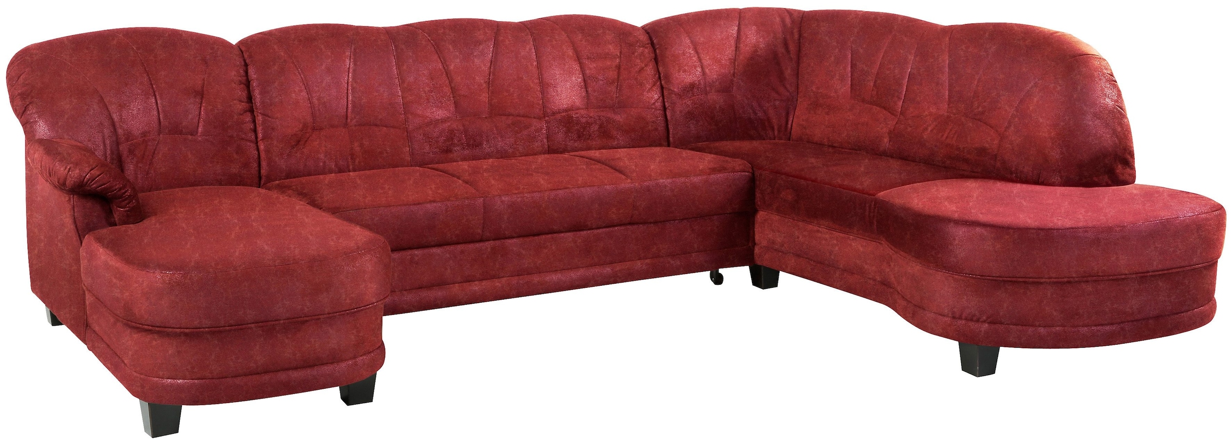 Home affaire Wohnlandschaft »Camelita, viel Platz, bequem und zeitlos, Breite 289cm, U-Form« wahlweise mit Bettfunktion