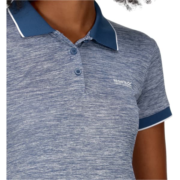 Polo randonnée REGATTA W REMEX II DUSTY DENIM