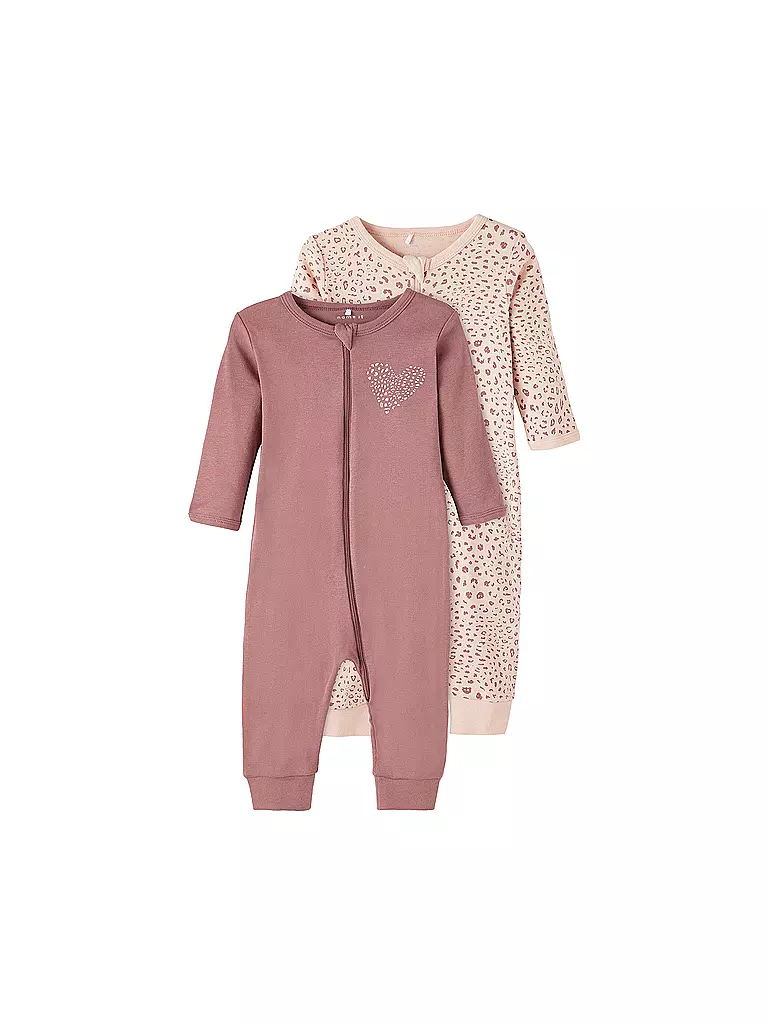NAME IT Baby Schlafanzug 2er-Pkg. rosa
