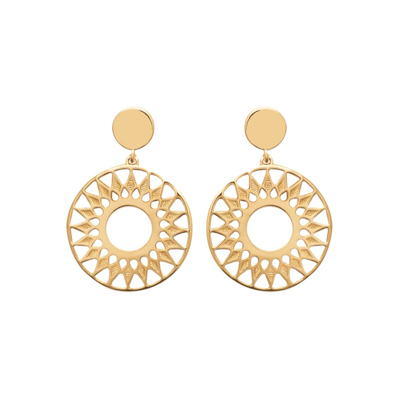 Boucles d'oreilles Femme - Plaqué Or