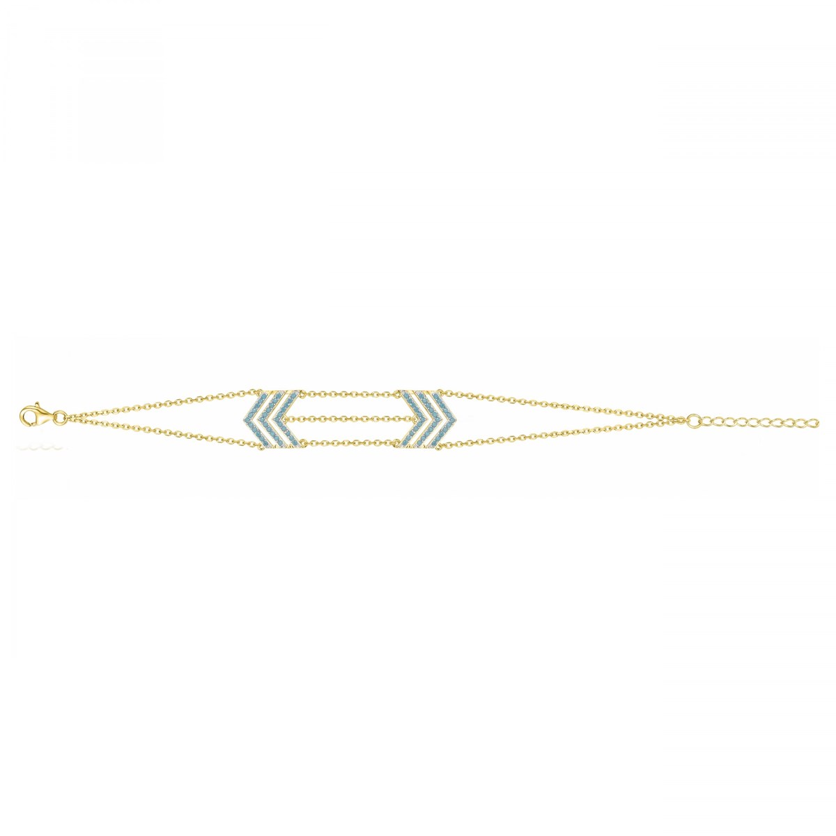 Bracelet souple en Plaqué Or
