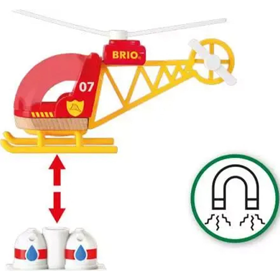 brio blushelikopter - 3-delig