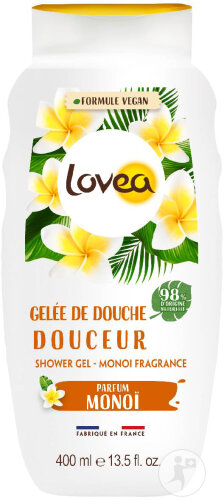 Lovea Gelée De Douche Monoï 400ml