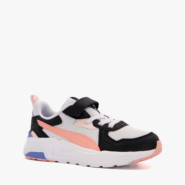 Puma Trinity Lite meisjes sneakers wit/grijs