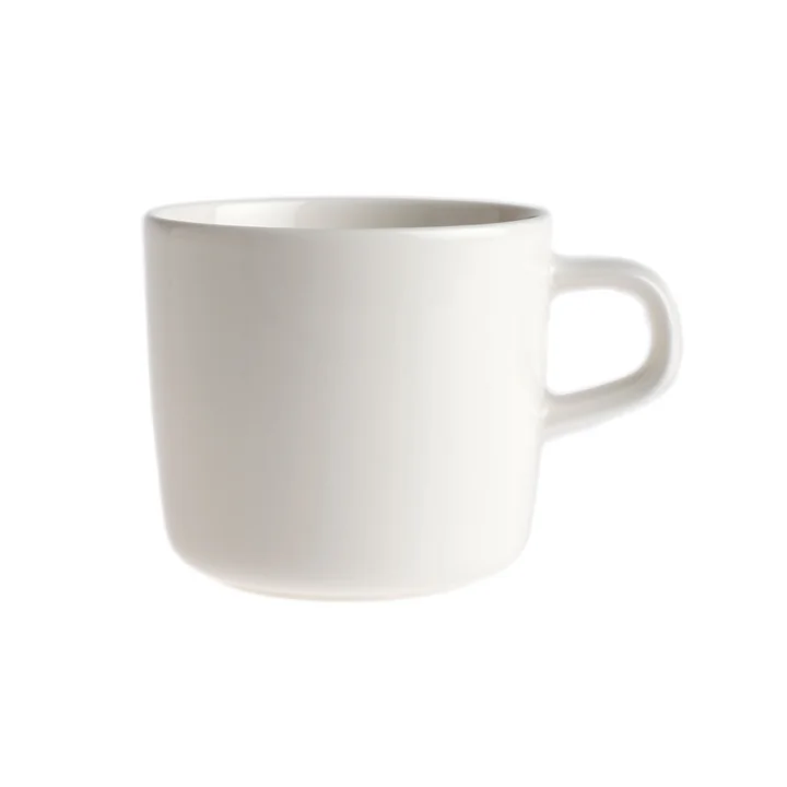 Marimekko - Oiva Becher mit Henkel 200 ml, weiss
