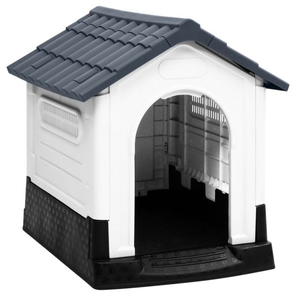 Casota para Cães 57x68x66 cm Polipropileno Grey - 152228