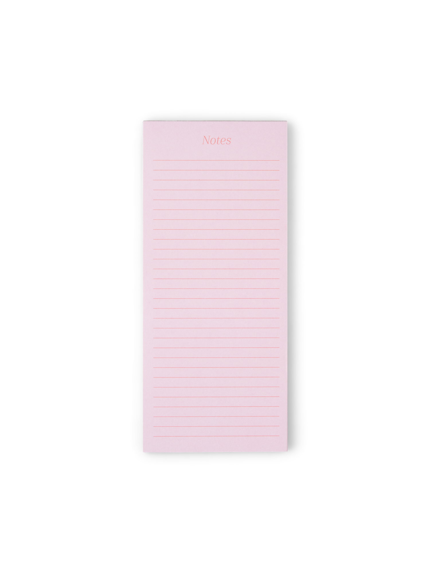 Notesblok | Papir. 20 x 8,7 cm. 50 ark. | Rose