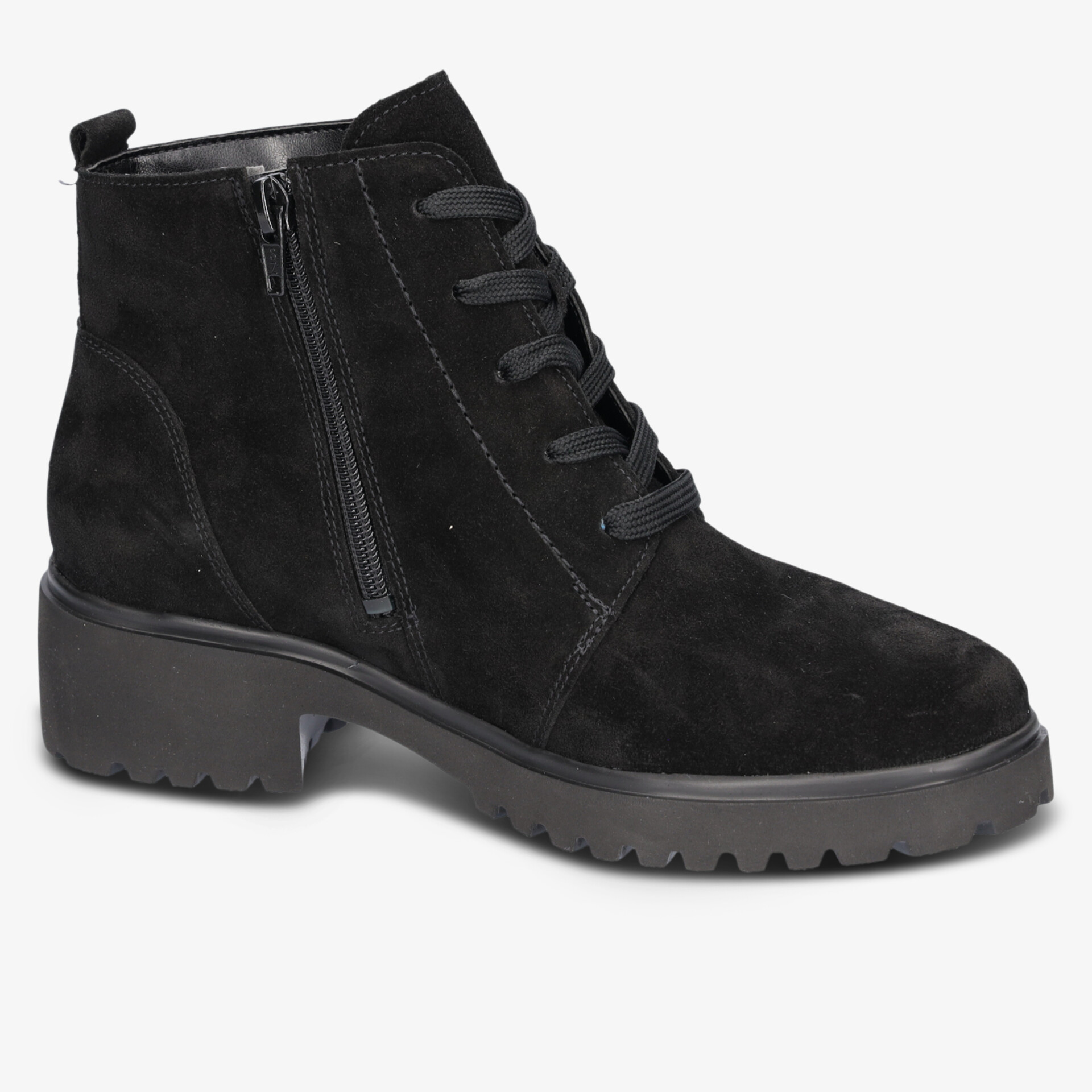 waldläufer Damen Stiefeletten schwarz
