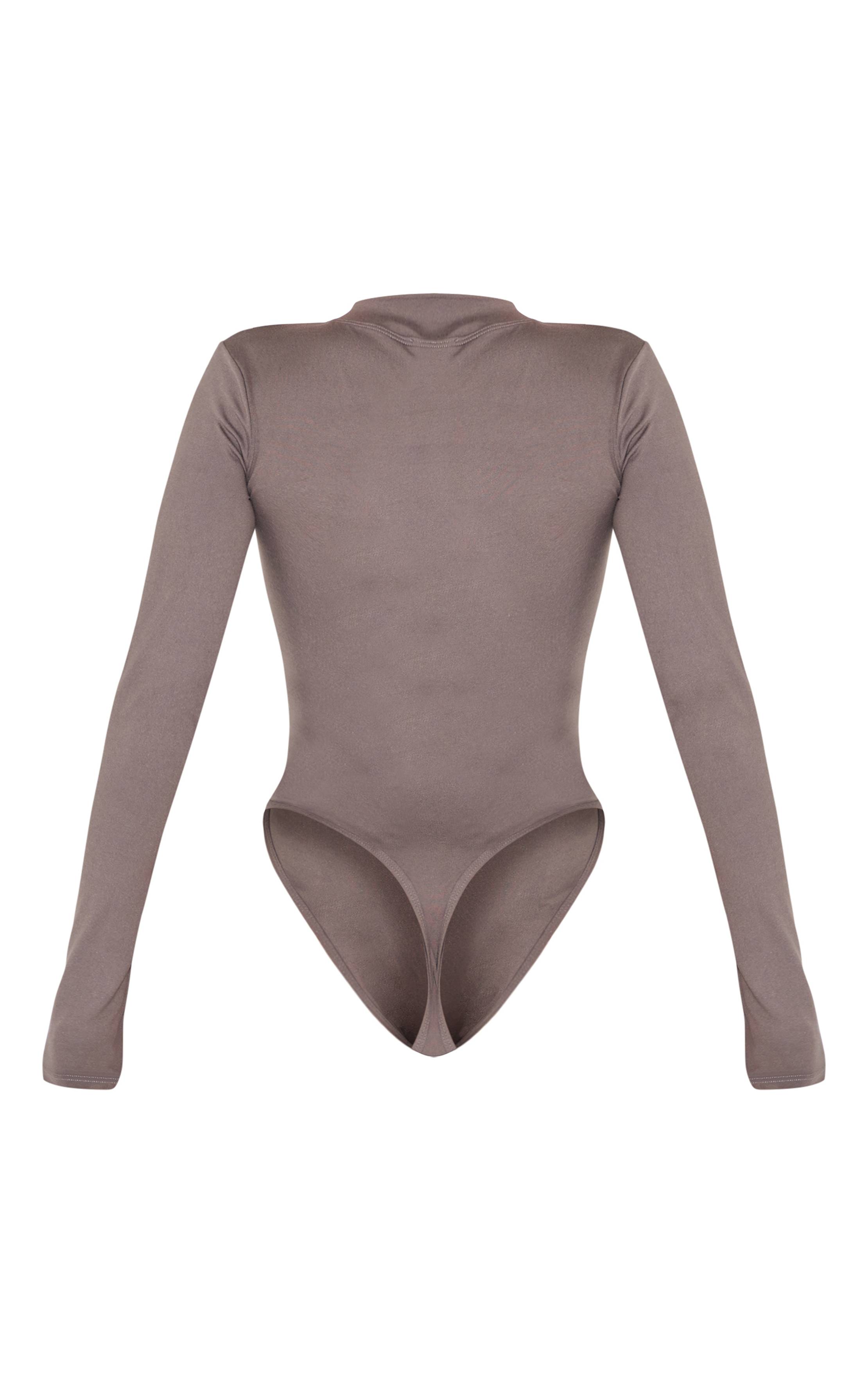 Charbon Body Sculptant À Manches Longues