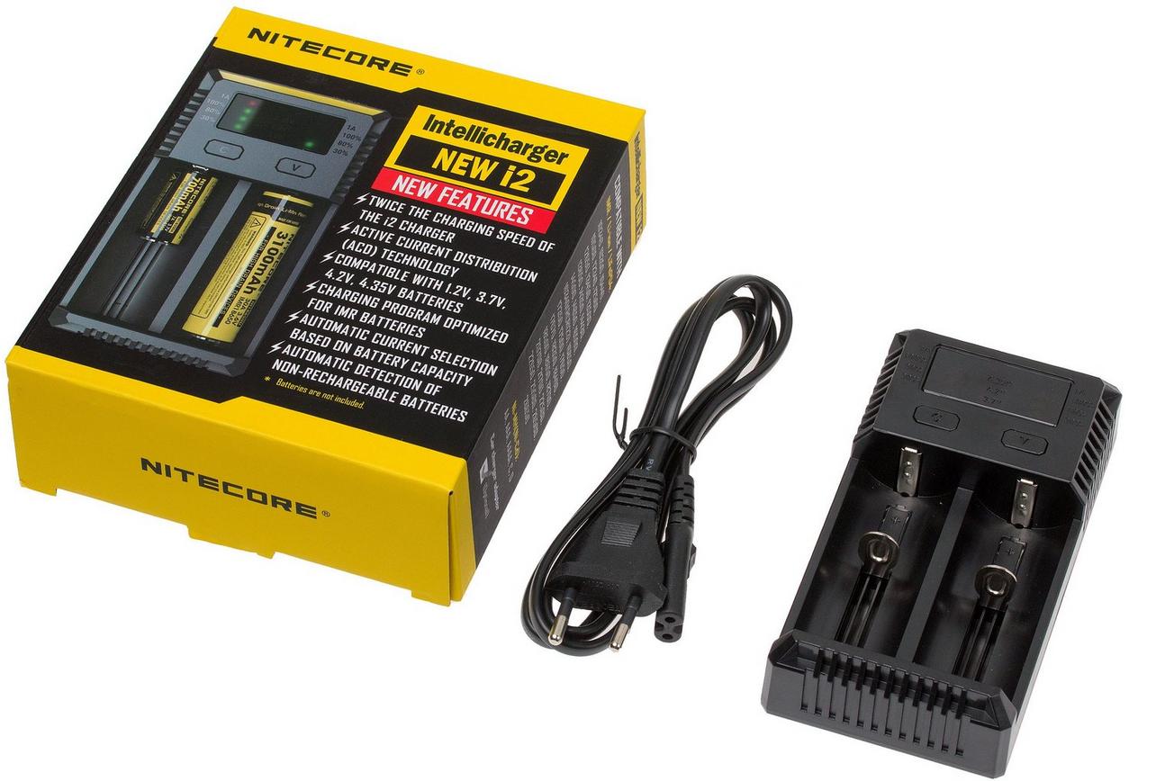 Nitecore i2 NEW intellicharge batterijlader