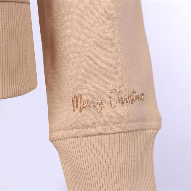 Kersttrui Epplejeck EJChristmas Vibe Kids Beige