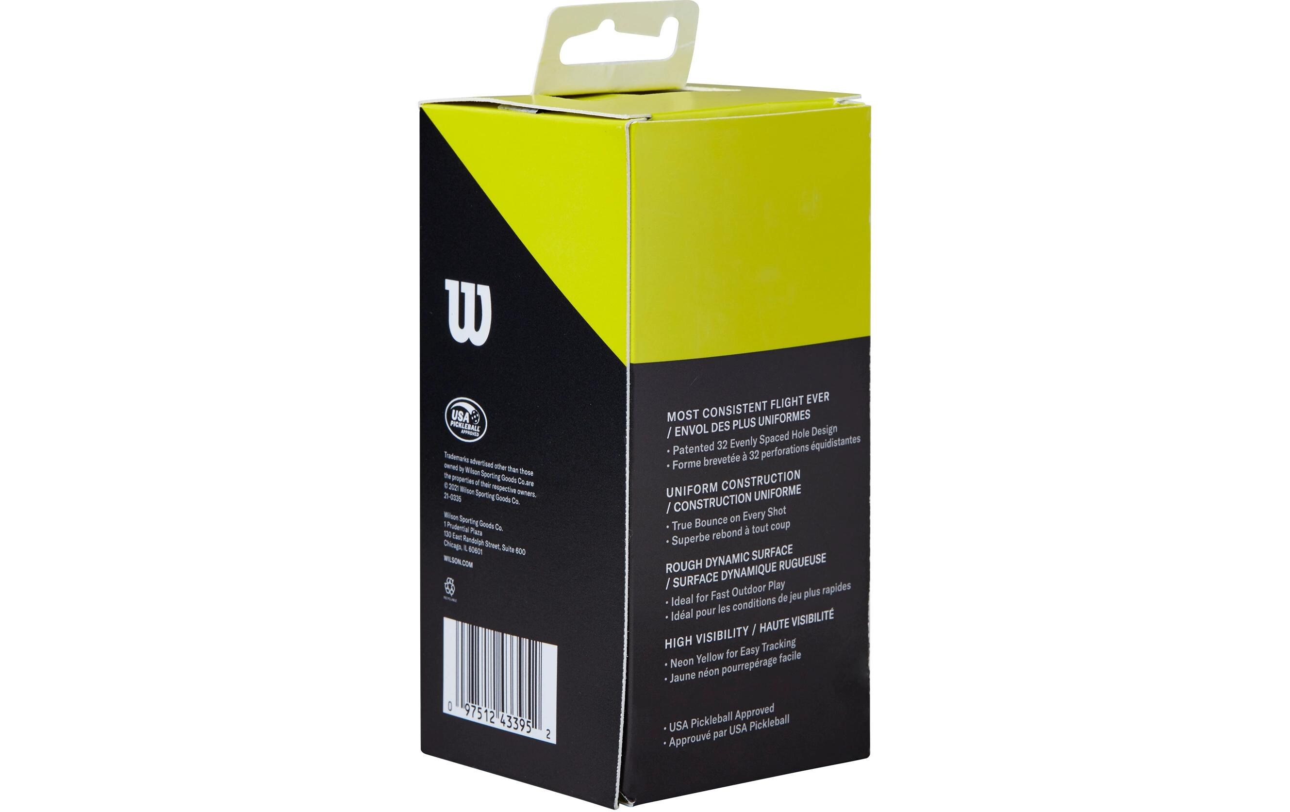 Pickleball Bälle Tru 32 2er-Pack, GelbSpritzgegossener Pickleball