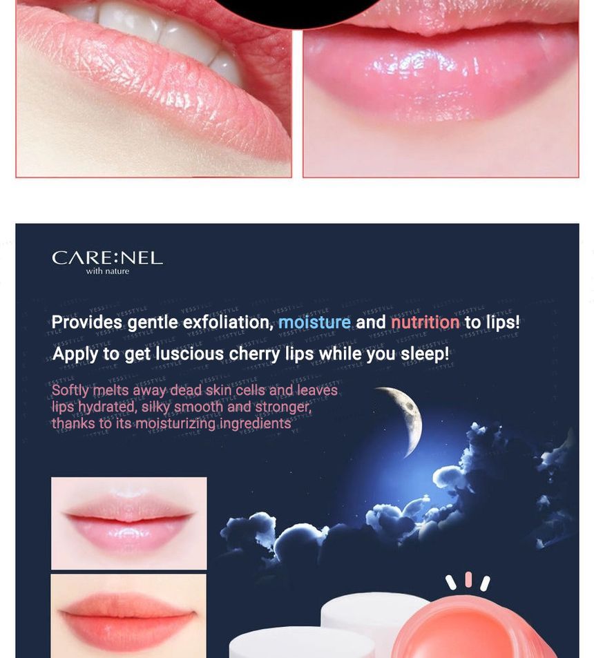 CARE:NEL - Bessen Lip Nachtmasker