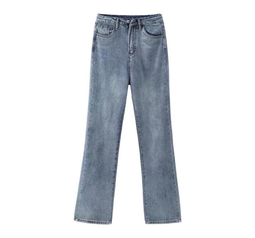 Eiffekee - Middelhoge veter- en flared jeans