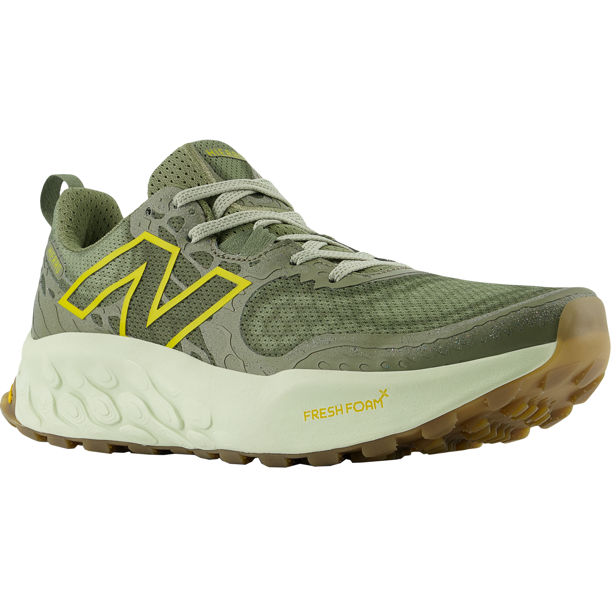 New Balance Fresh Foam X Hierro v8 D Trailrunningschuhe Herren dark olivine