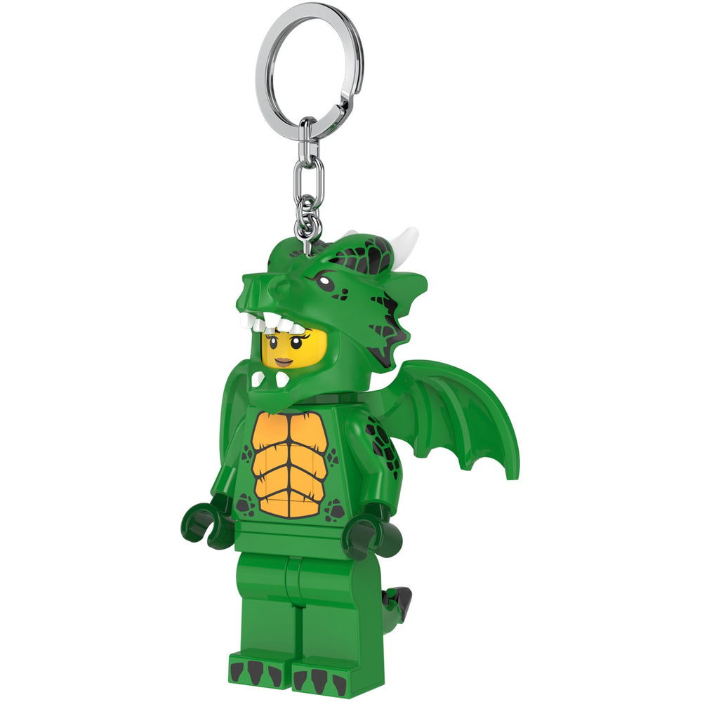 Køb Euromic Lego® Minifigures™ Nøglering Med Lys Green Dragon Girl
