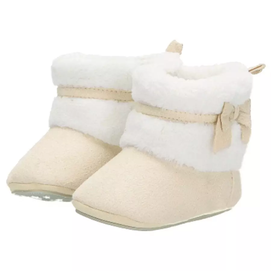 Sterntaler Baby-Stiefel Schleife beige