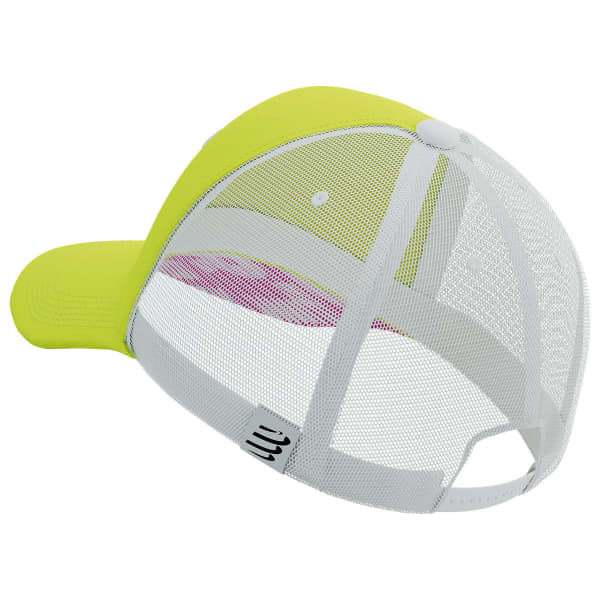Casquette trail COMPRESSPORT TRUCKER CAP SAFETY YELLOW/NEON PINK