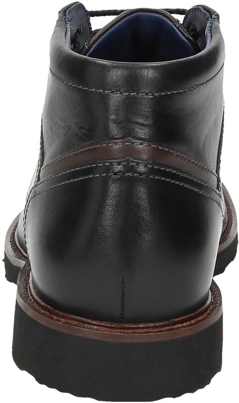 SIOUX - Dilip-718 - Veterboots - Zwart - Leer