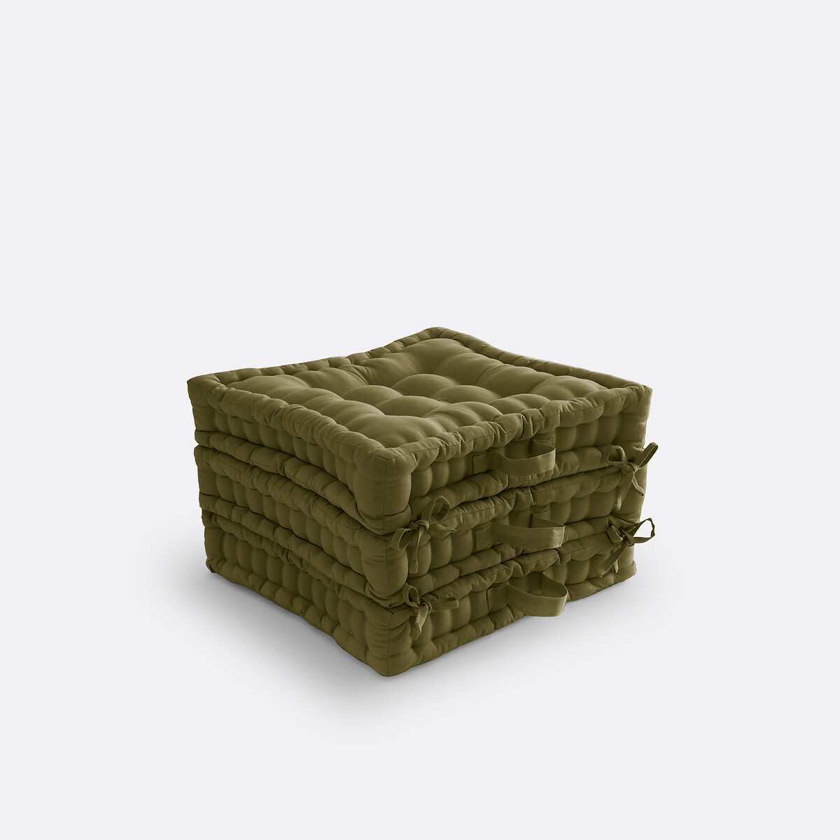 LA REDOUTE INTERIEURS<br>Colchão de chão modular feito de algodão reciclado, Scenario