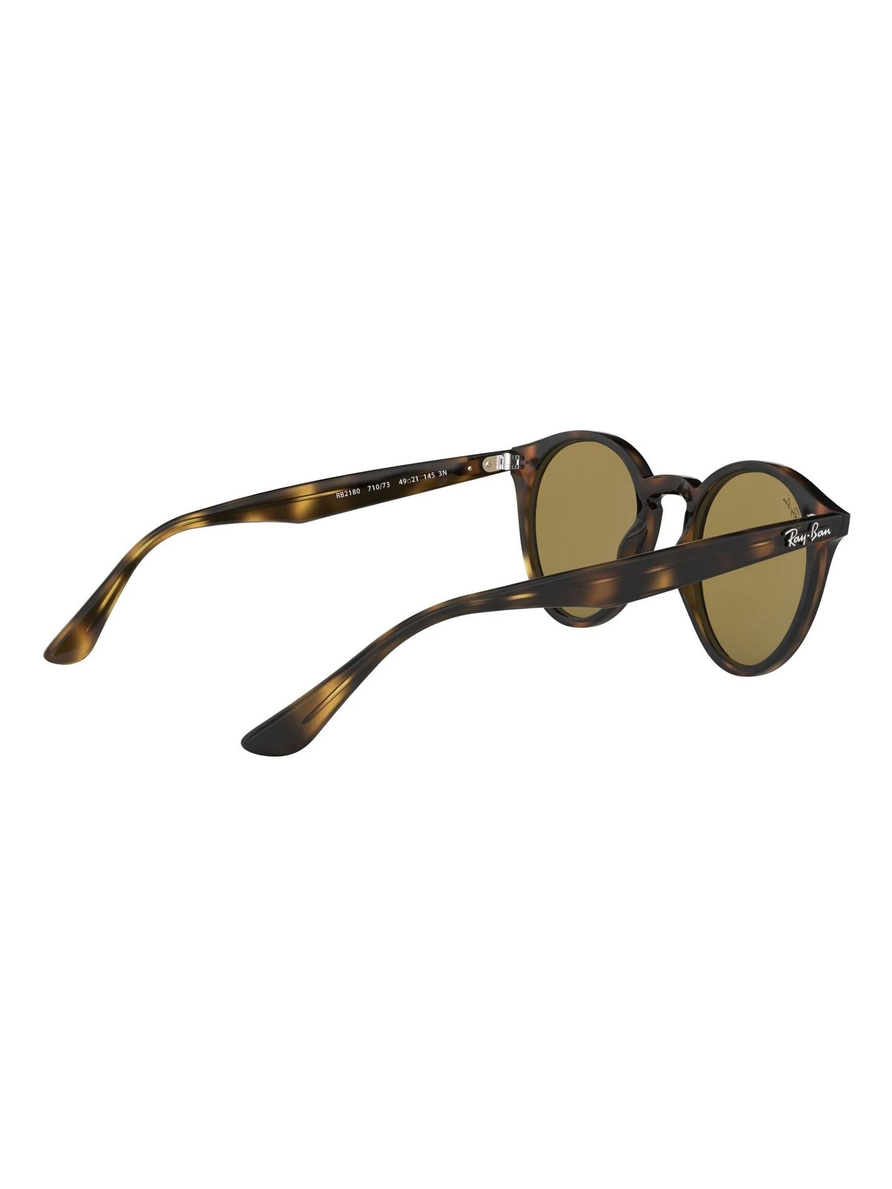 Tortoise bruin - Ray-Ban Classic Round Sunglasses