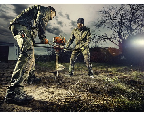 Werkbroek met holsterzakken, Hammer Workwear olijf W28/L34