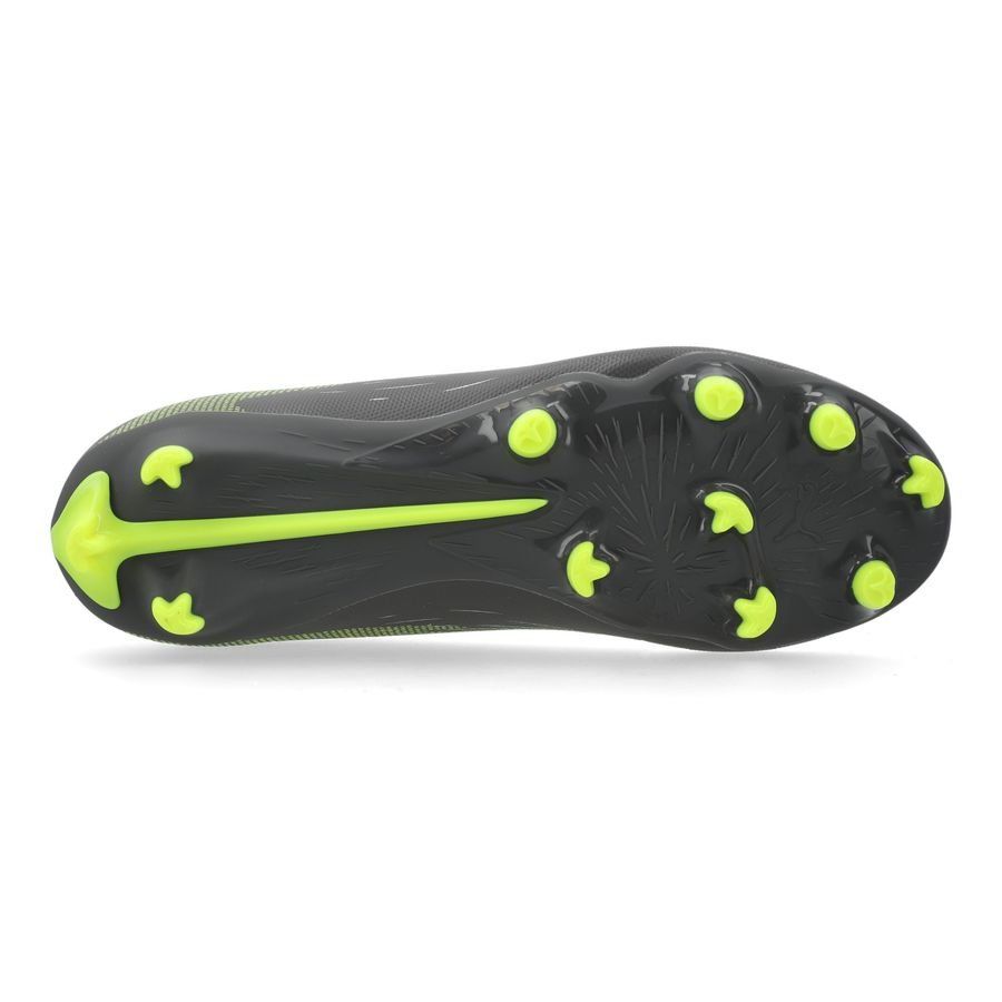 PUMA Ultra 5 Play FG/AG Audacity - Matte Aged Silver/Jaune/Argenté Enfant