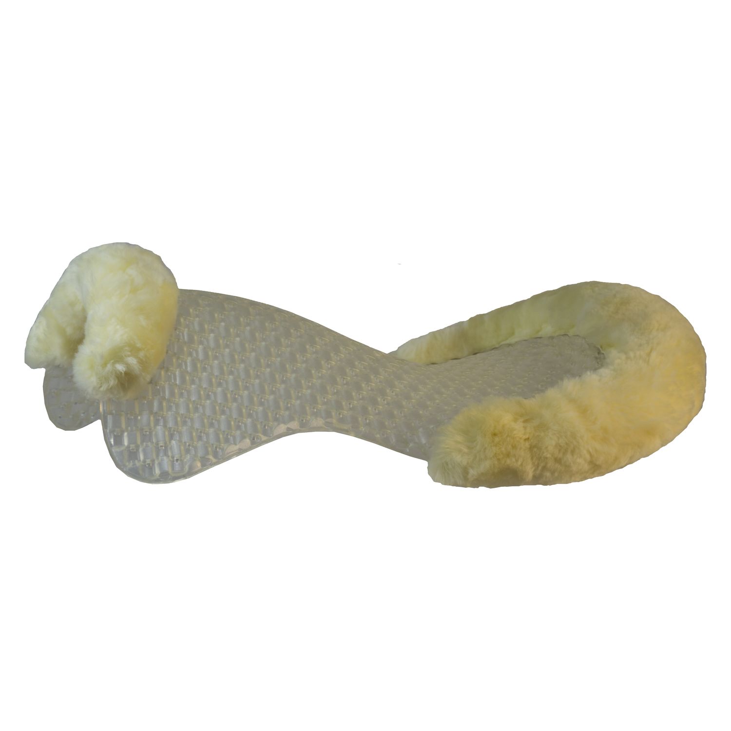 ACAVALLO Respira Air-Release Soft-Gel-Pad EcoWool  - transparent - Einheitsgröße